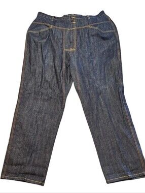 Marithe Francois Girbaud Baggy Jeans Mens Black Cotton Size 46 (Fit 43") Y2K